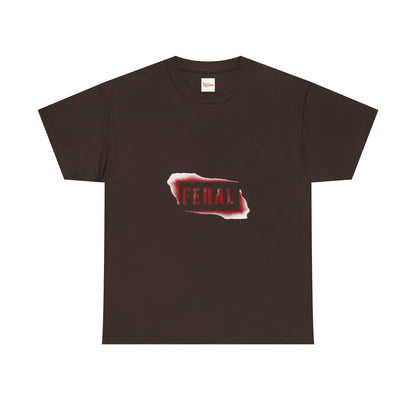Graffiti Tee - Feral in Spray Paint Design