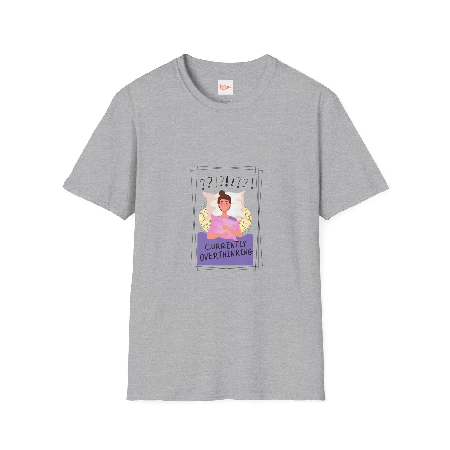 Overthinking Woman Graphic Softstyle T-Shirt