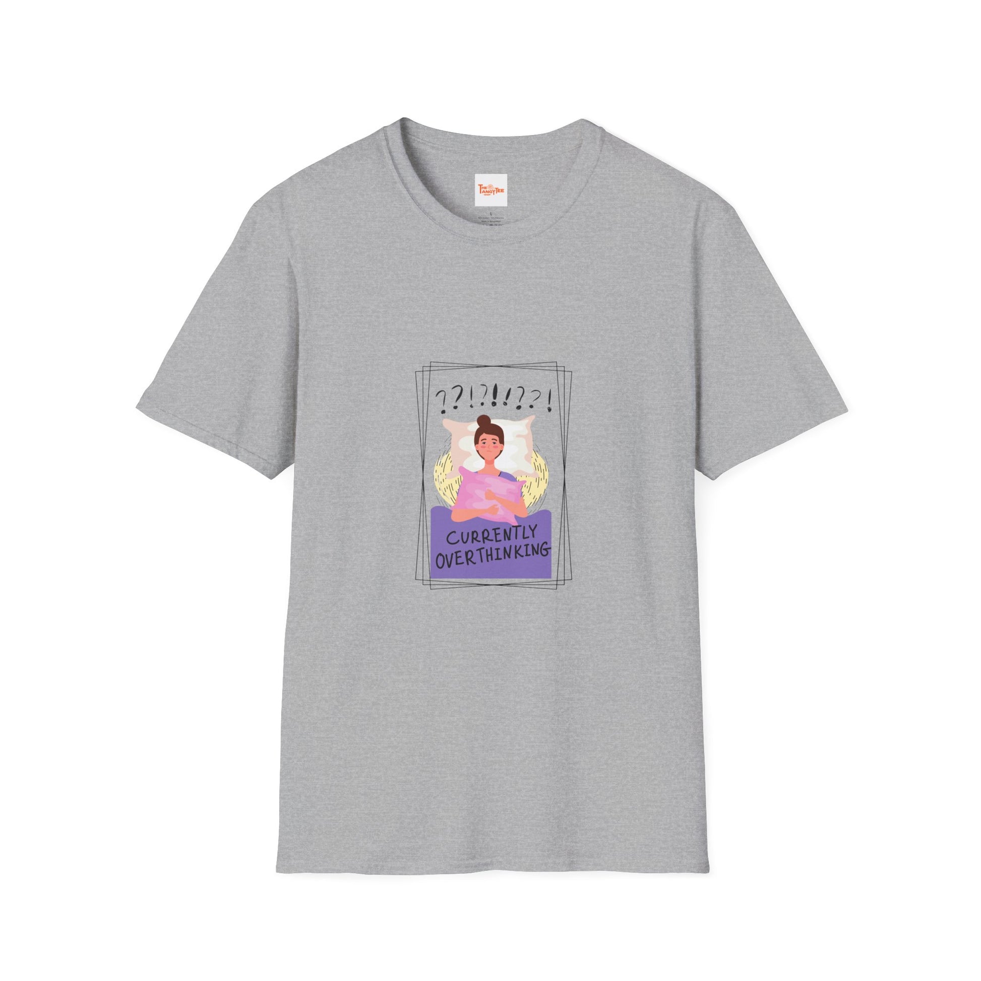 Overthinking Woman Graphic Softstyle T-Shirt