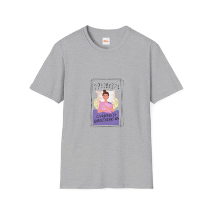 Overthinking Woman Graphic Softstyle T-Shirt
