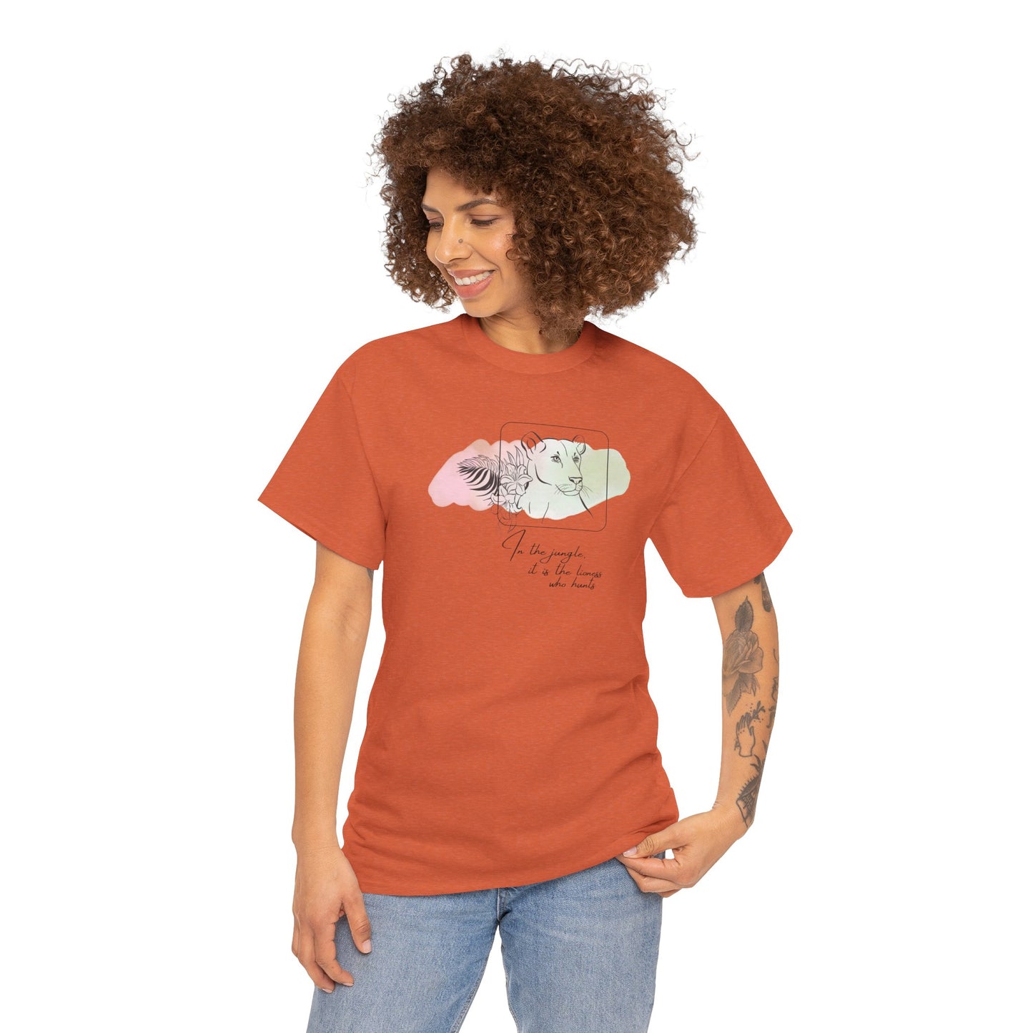 Lioness Hunt Unisex Tee