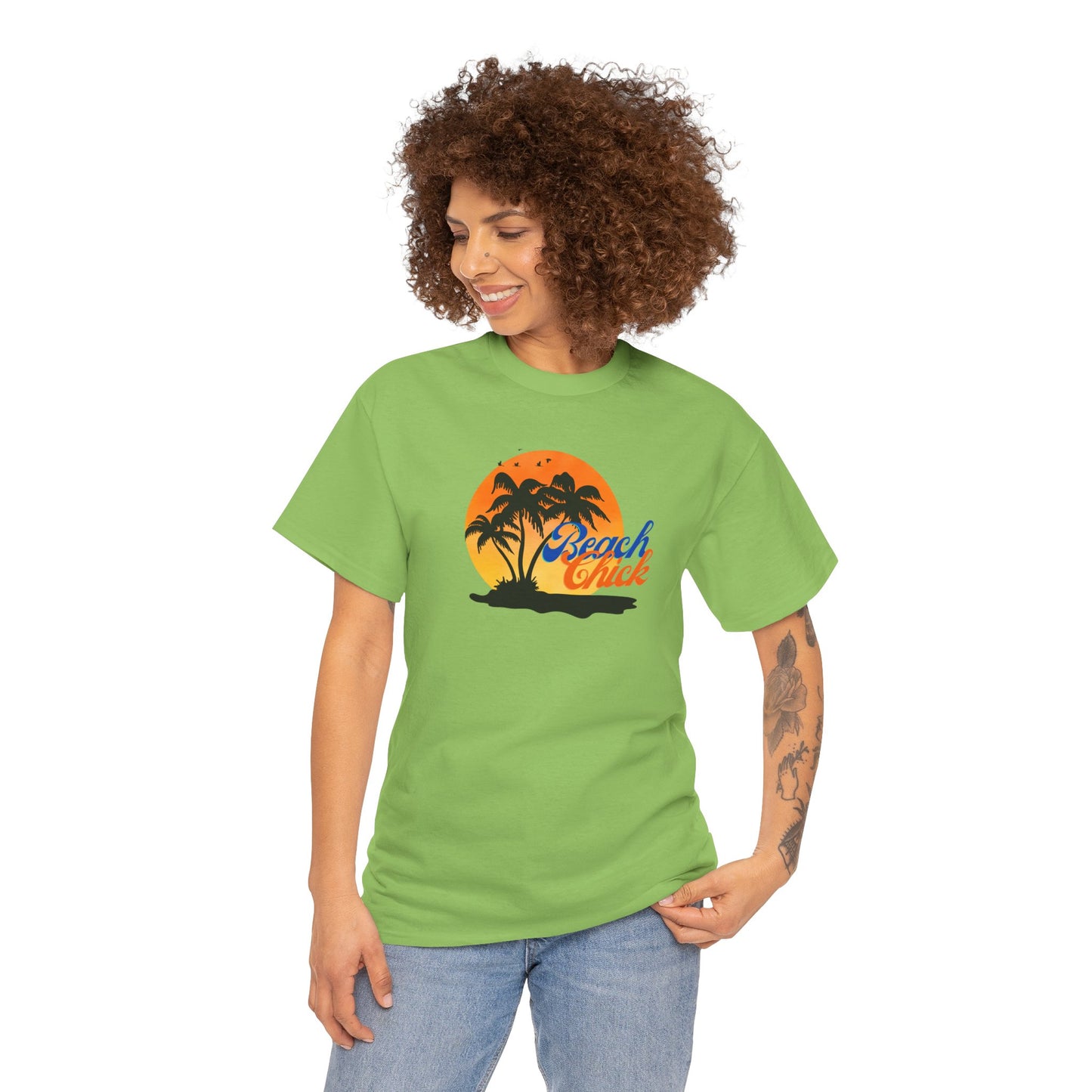 Beach Chick Tee - Unisex Heavy Cotton