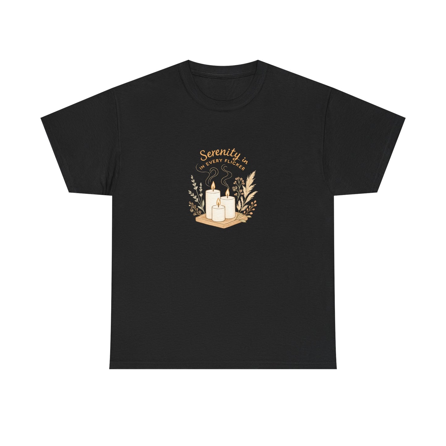 Serenity Candle Cotton Tee