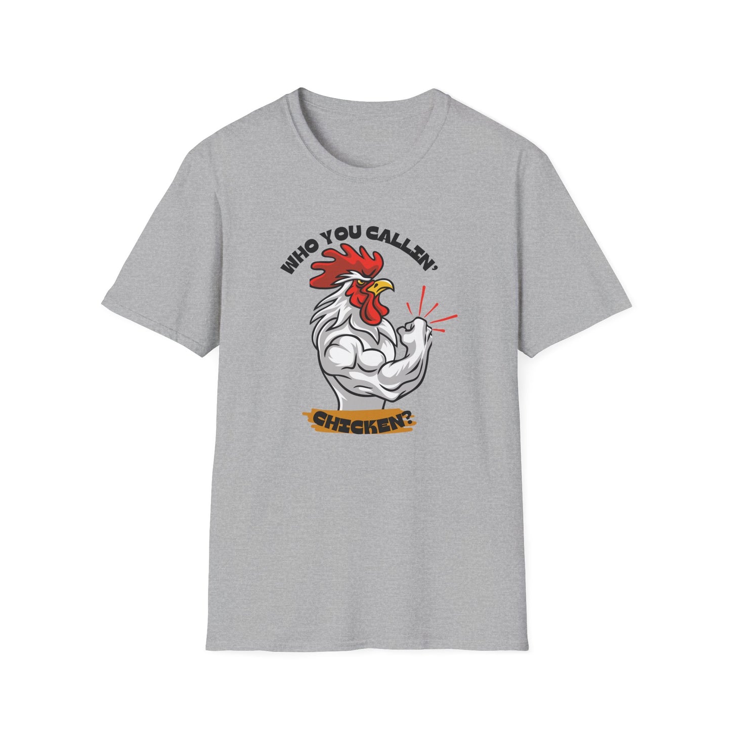 Muscle Chicken Graphic Unisex T-Shirt