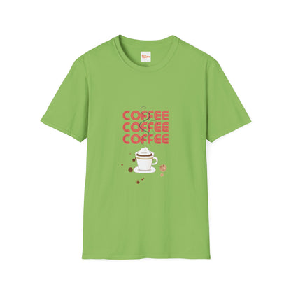 Coffee Coffee Coffee Unisex Softstyle T-Shirt