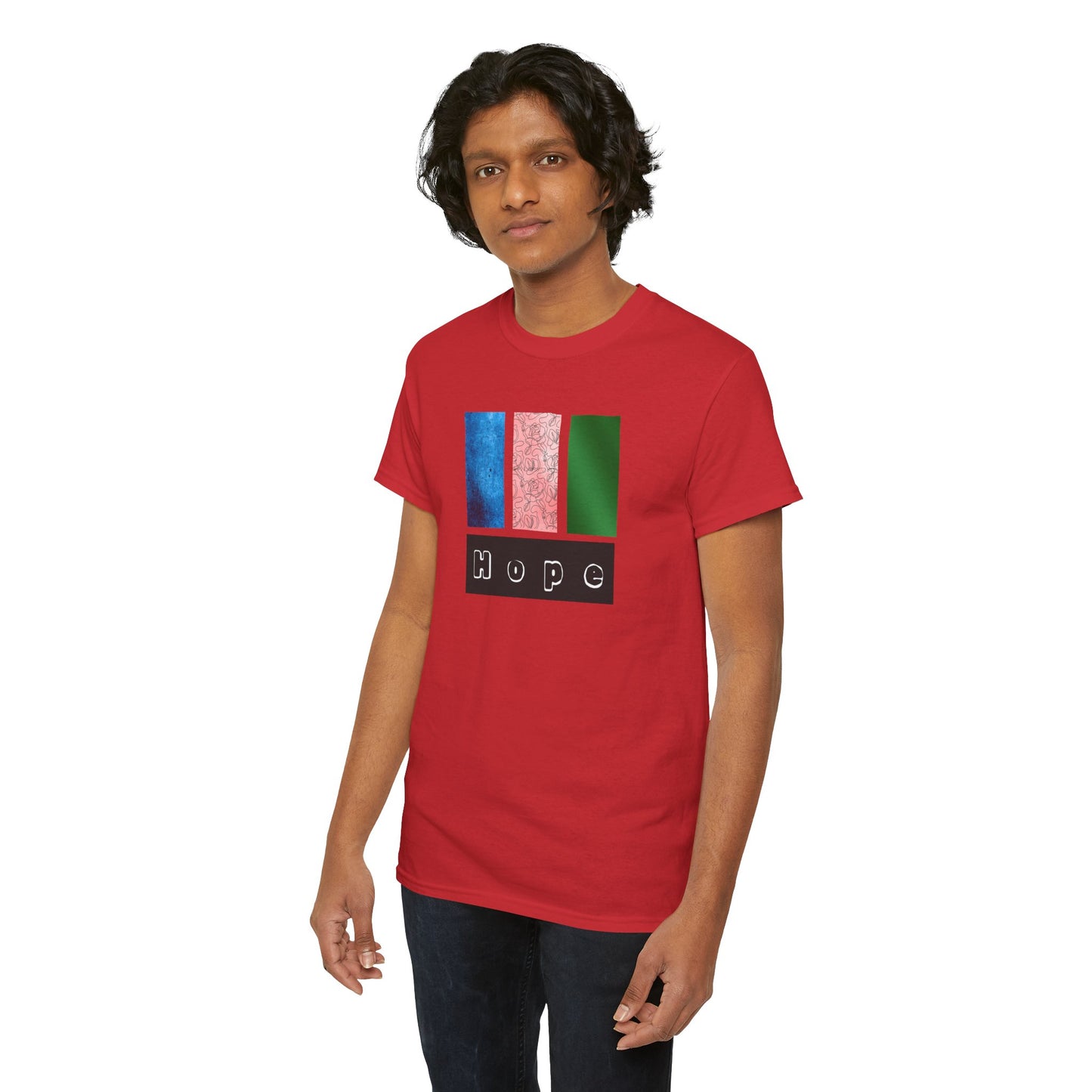 Hope Colorful Panels Unisex Tee