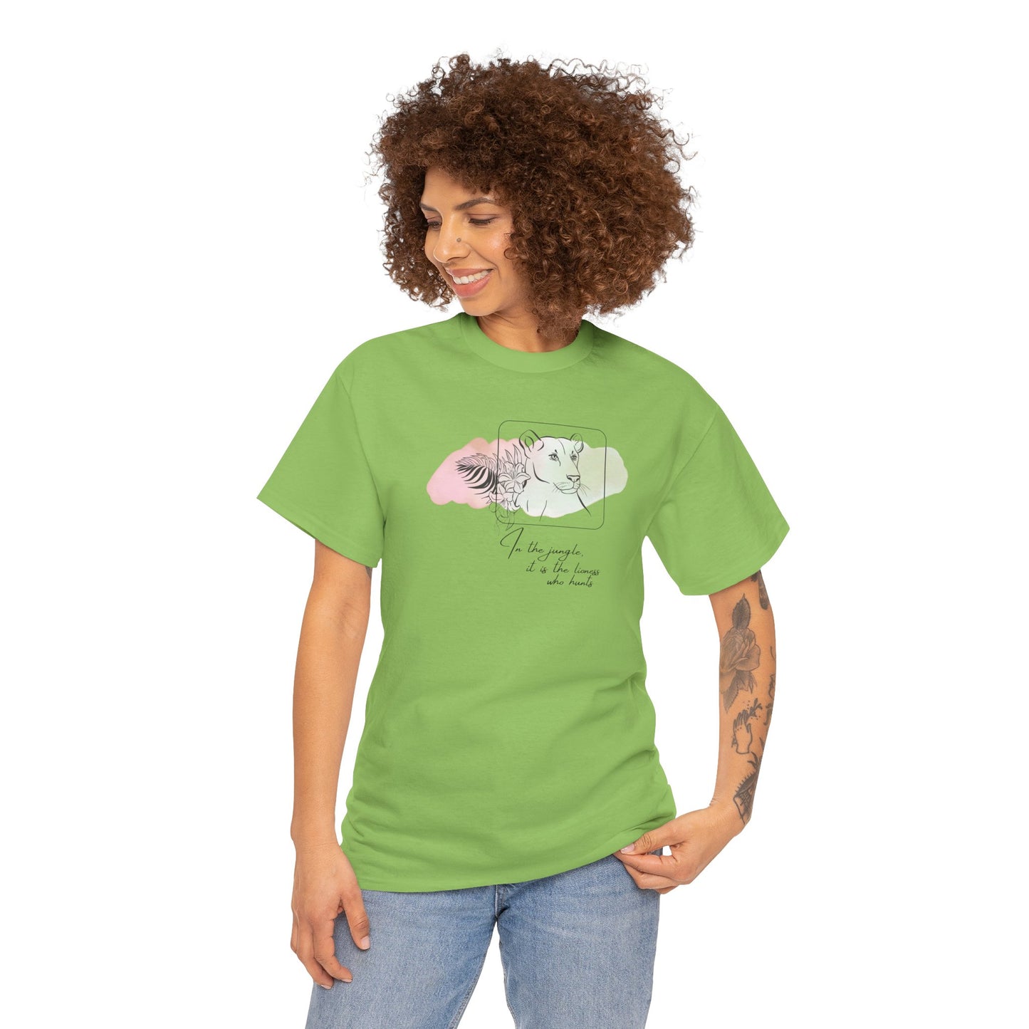 Lioness Hunt Unisex Tee