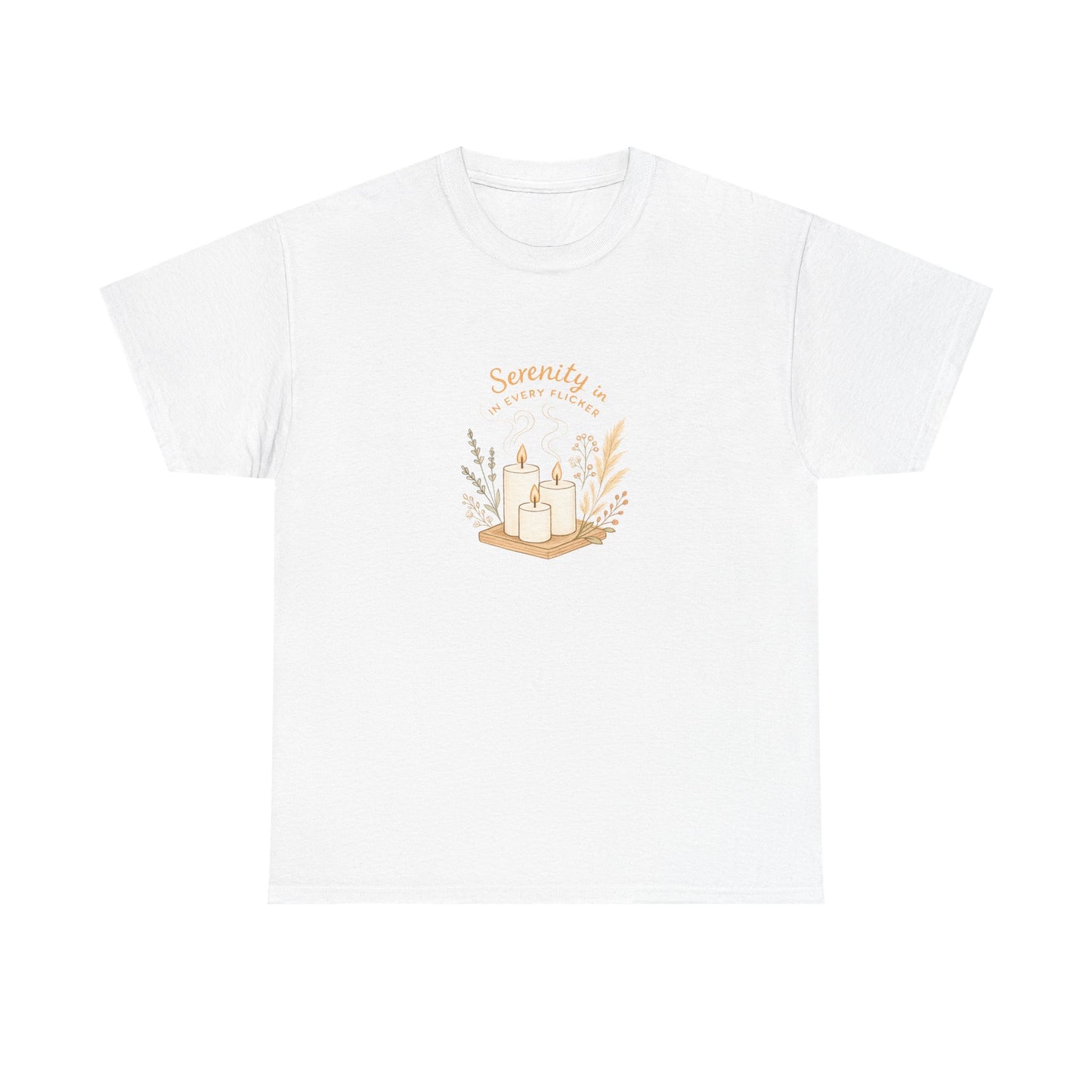 Serenity Candle Cotton Tee