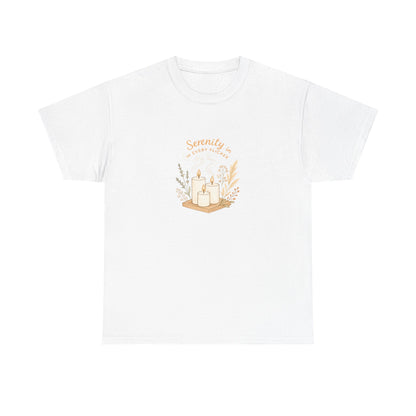 Serenity Candle Cotton Tee