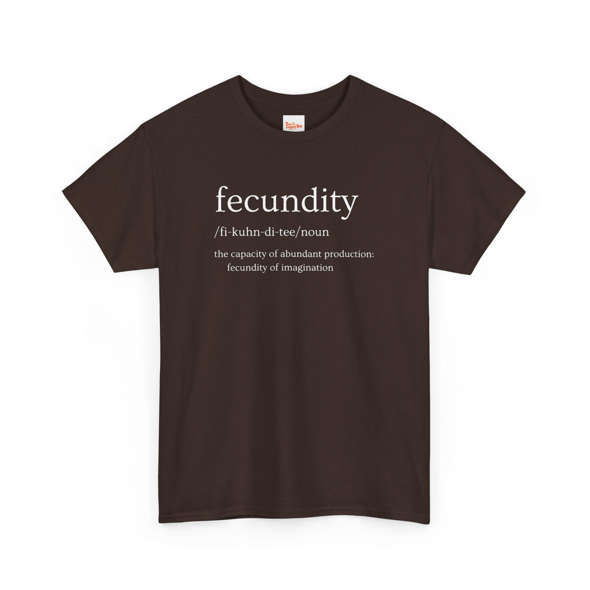 Fecundity Definition T-Shirt — Botanical Growth Graphic Tee
