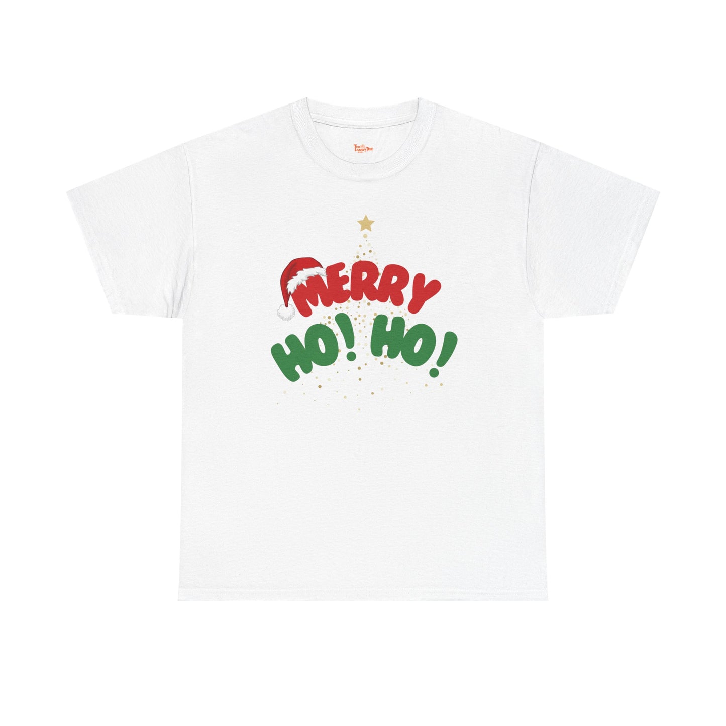 Christmas Tree Unisex Tee - Merry Ho Ho Holiday Theme