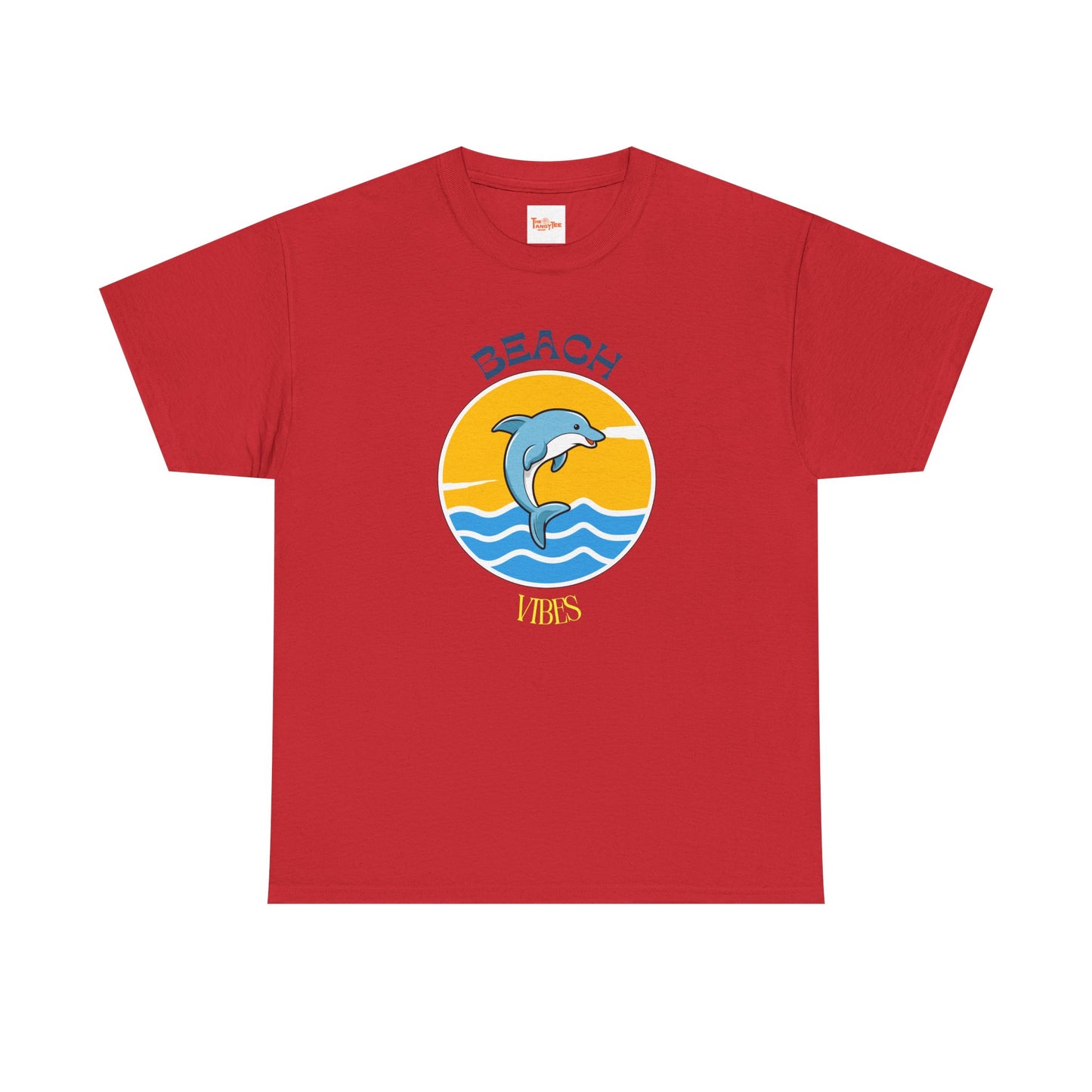 Beach Vibes Dolphin T-Shirt — Sunny Ocean Graphic Tee