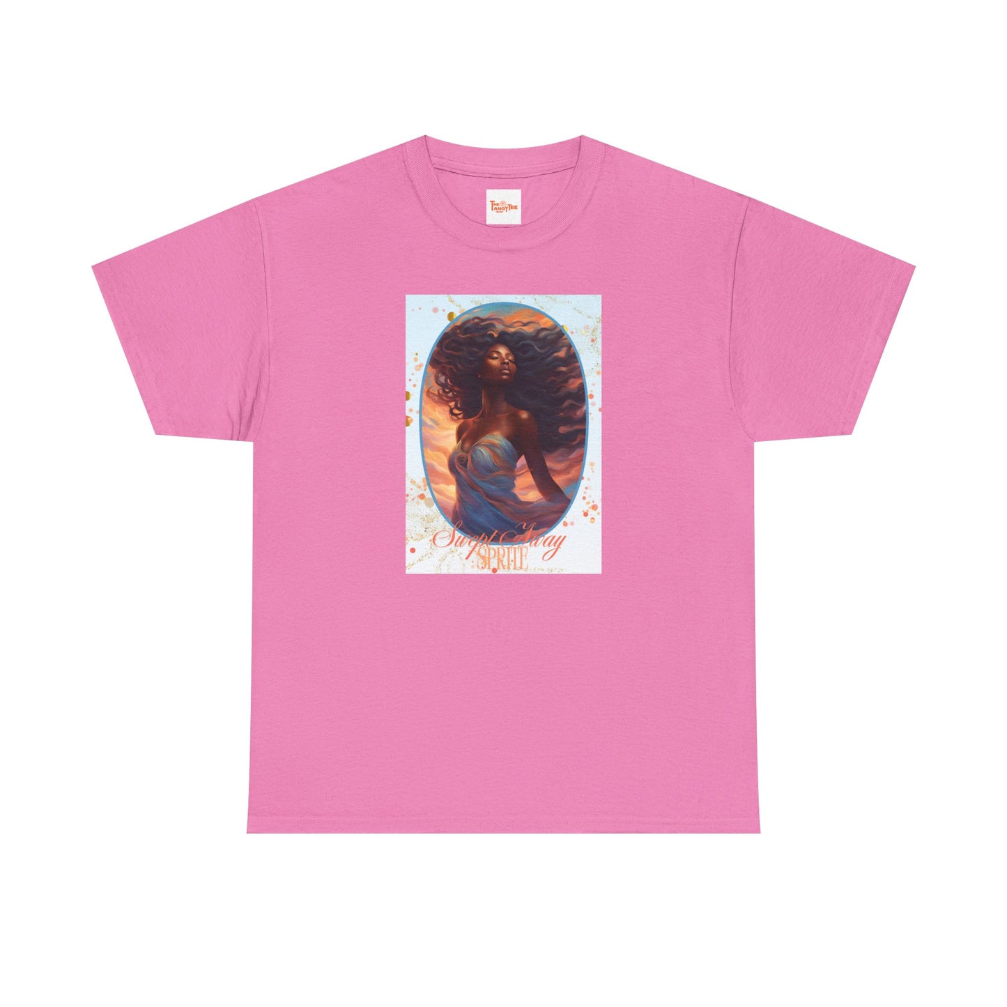 Swept Away Sprite Black Woman Air Graphic Tee