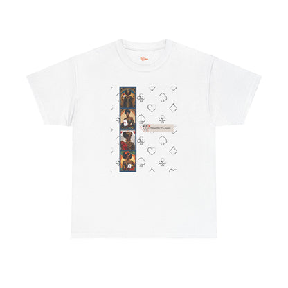 Graphic Tee - A Handful of Queens Black Women Playing Cards Design