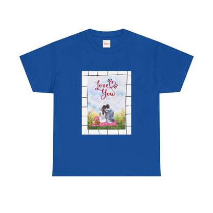 Love You Couple Picnic Tee