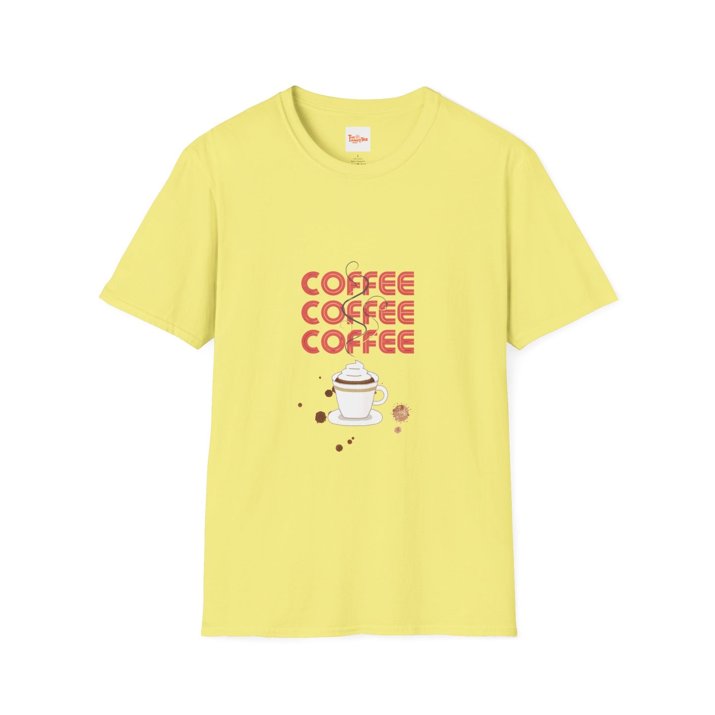 Coffee Coffee Coffee Unisex Softstyle T-Shirt
