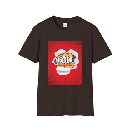 Unisex Tee Kaboom Fist Punch Graphic T-Shirt