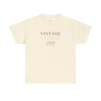 Vintage 1968 Unisex Tee Light