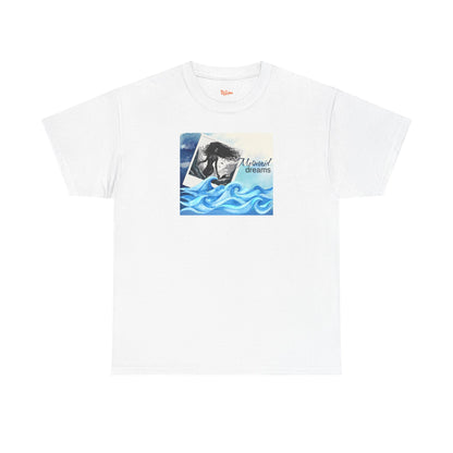 Mermaid Dreams Black Mermaid Graphic T-Shirt