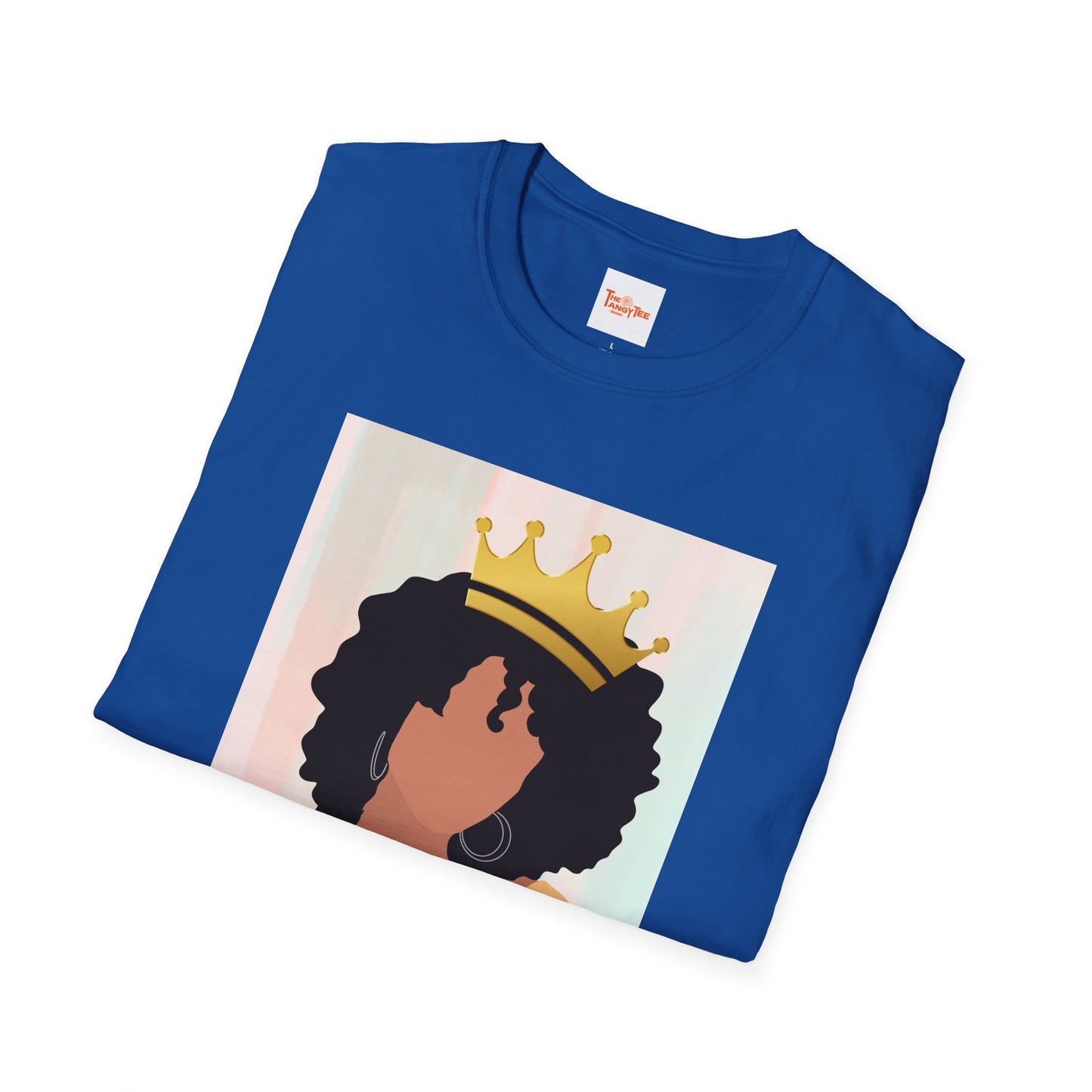 Crown Queen T-Shirt, Afro Art, Black Woman T-Shirt