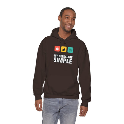 My Needs Are Simple Cat Coffee Chair Hoodie