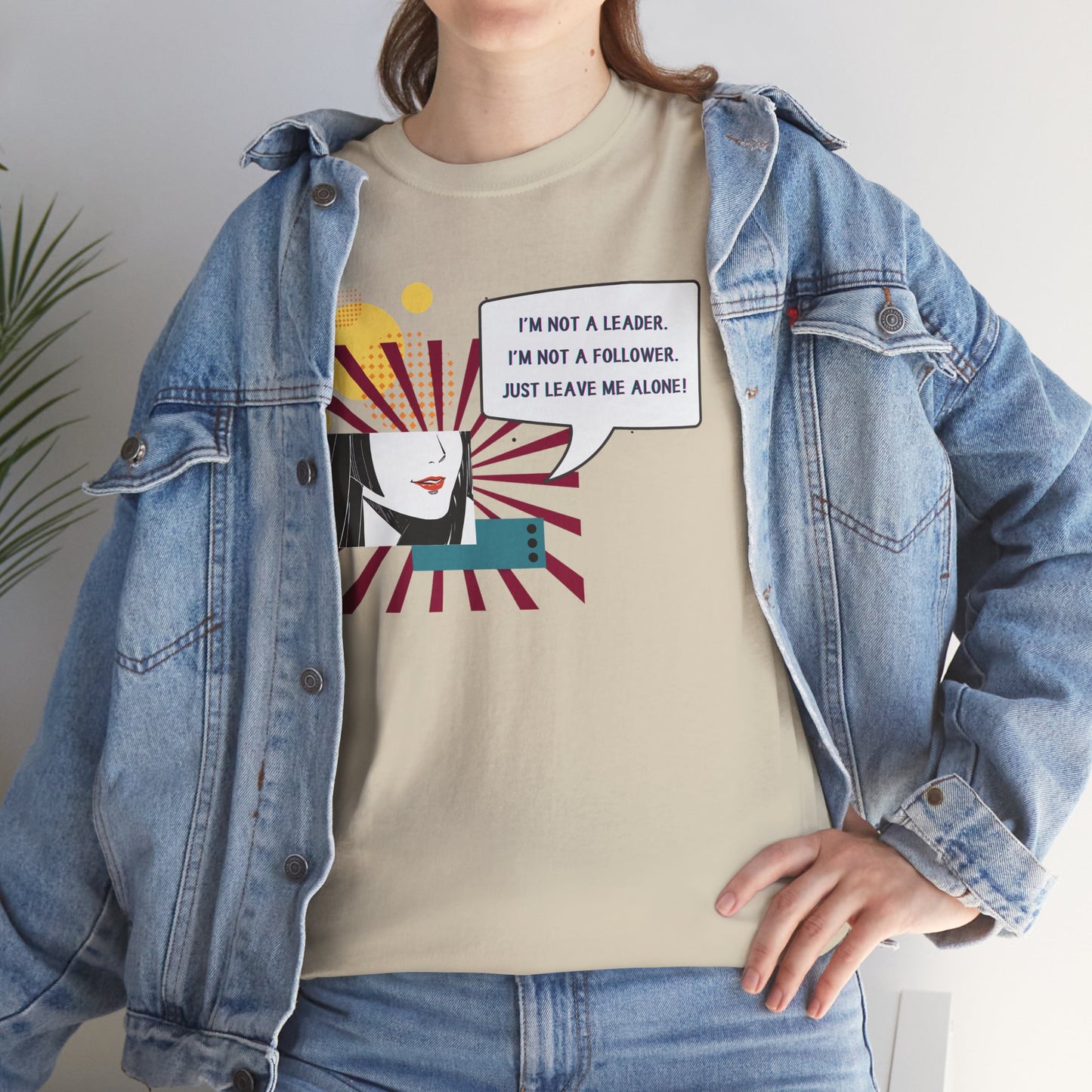 Graphic Tee - I'm not a leader Unisex Heavy Cotton