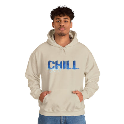Chill Snowy Letters Hoodie