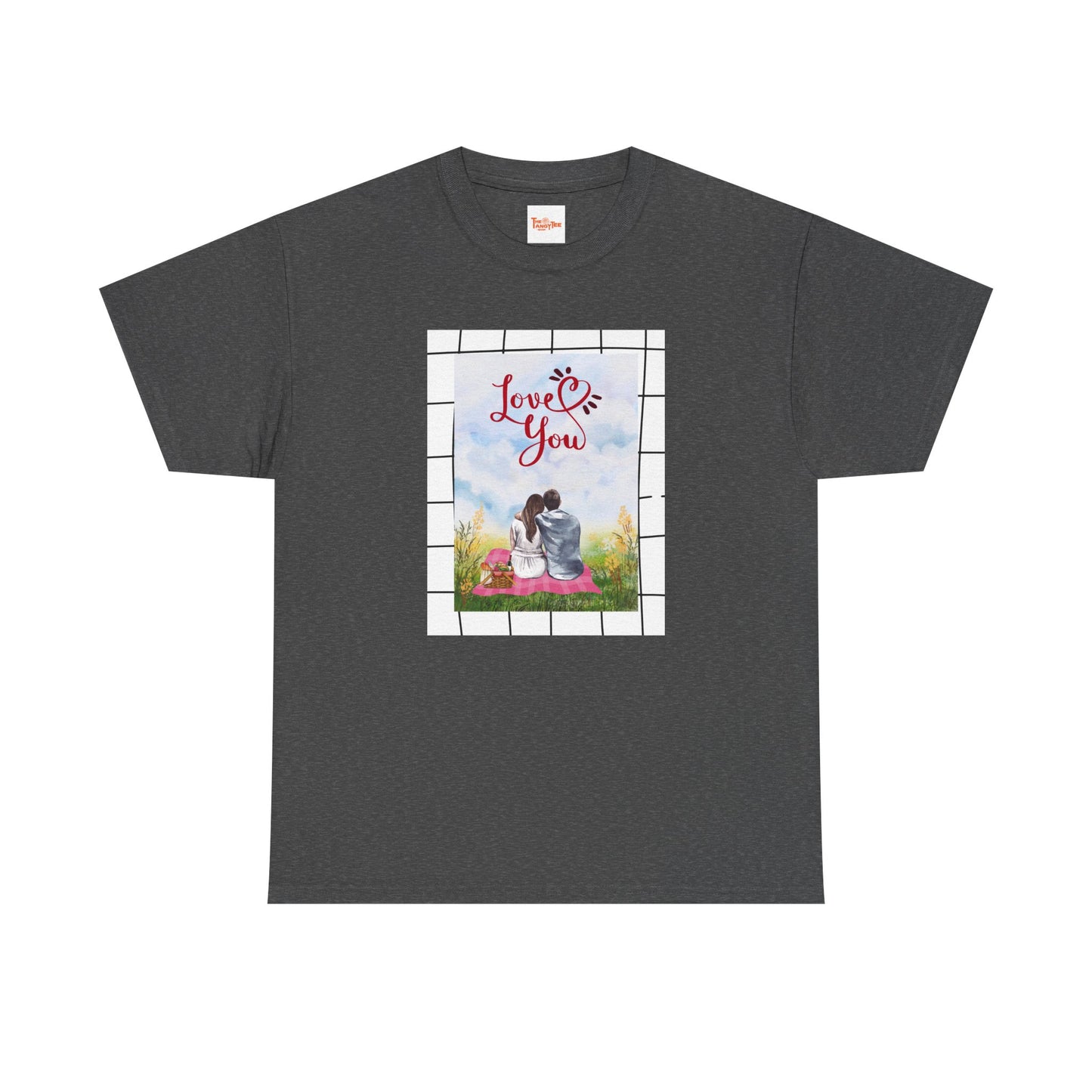 Love You Couple Picnic Tee