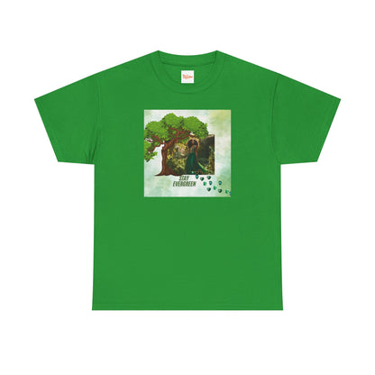 Evergreen Black Woman Tee