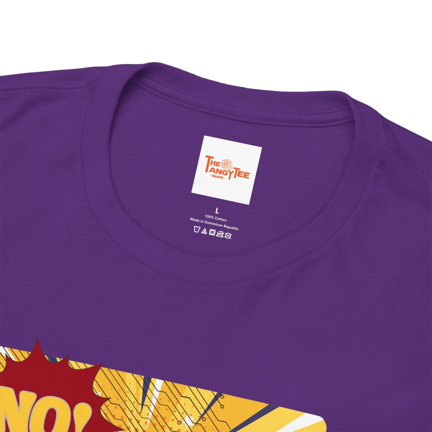 Comic Woman Saying No Tee