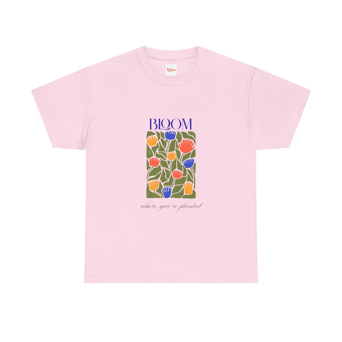 Floral Tee - Bloom Where You're Planted