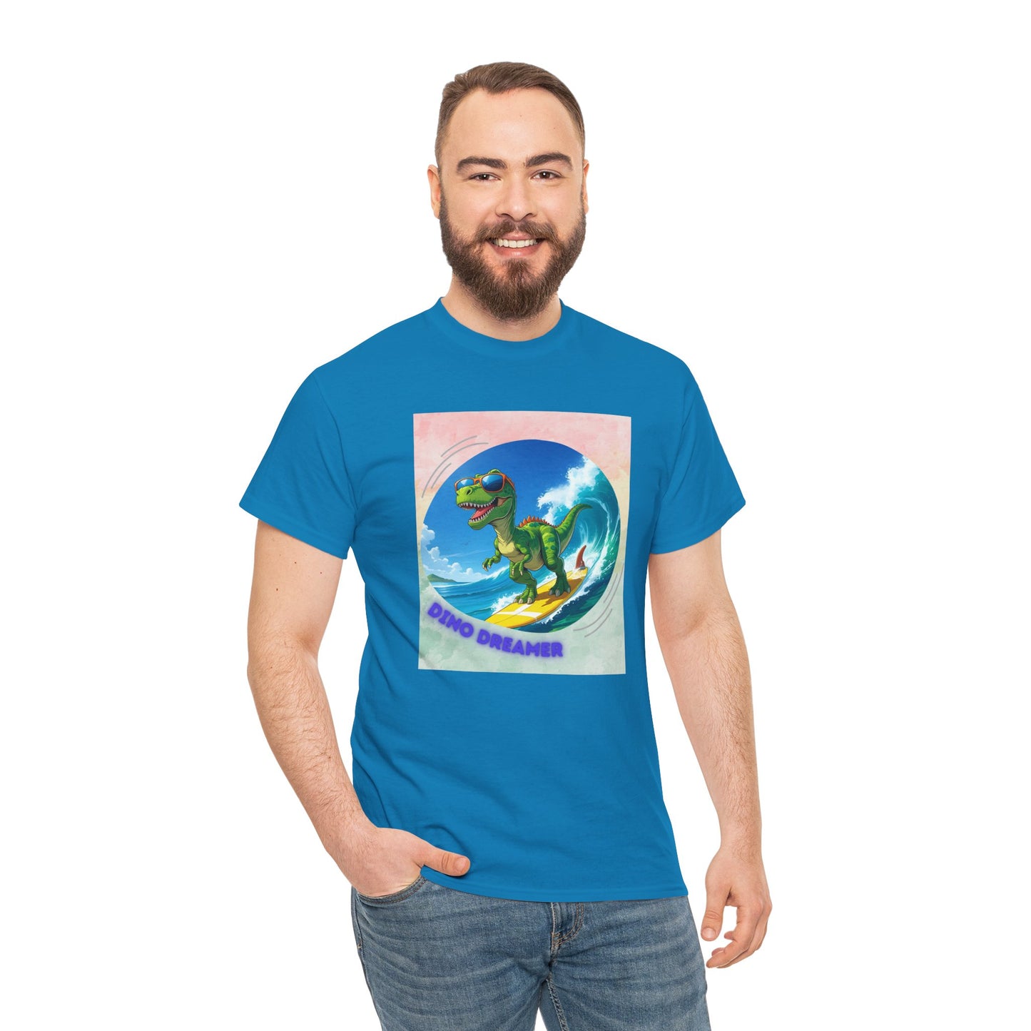 Surfing Dino Tee
