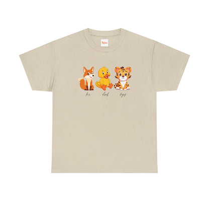Fox Duck Tiger Graphic Tee