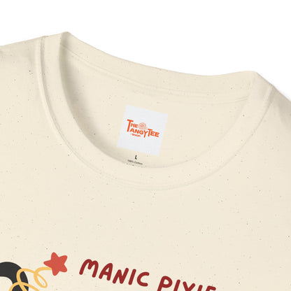 Cat Lady Unisex T-Shirt - Manic Pixie Cat Graphic Tee