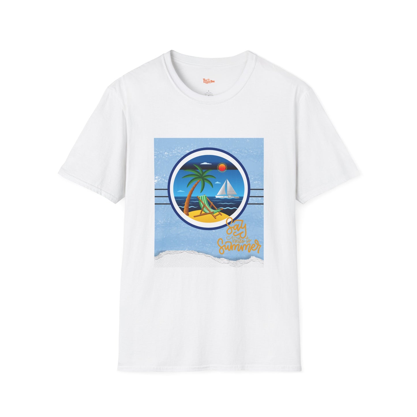 Summer Beach Scene T-Shirt