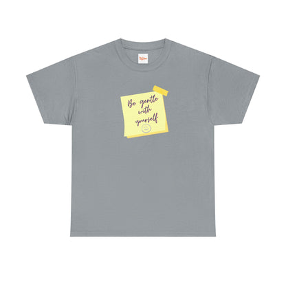 Be Gentle with Yourself Post-It Note Graphic Tee