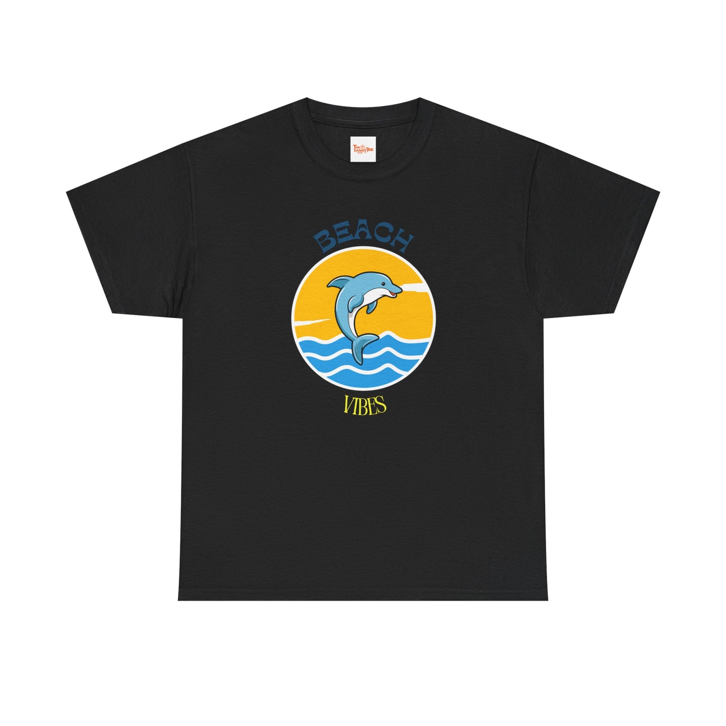 Beach Vibes Dolphin T-Shirt — Sunny Ocean Graphic Tee