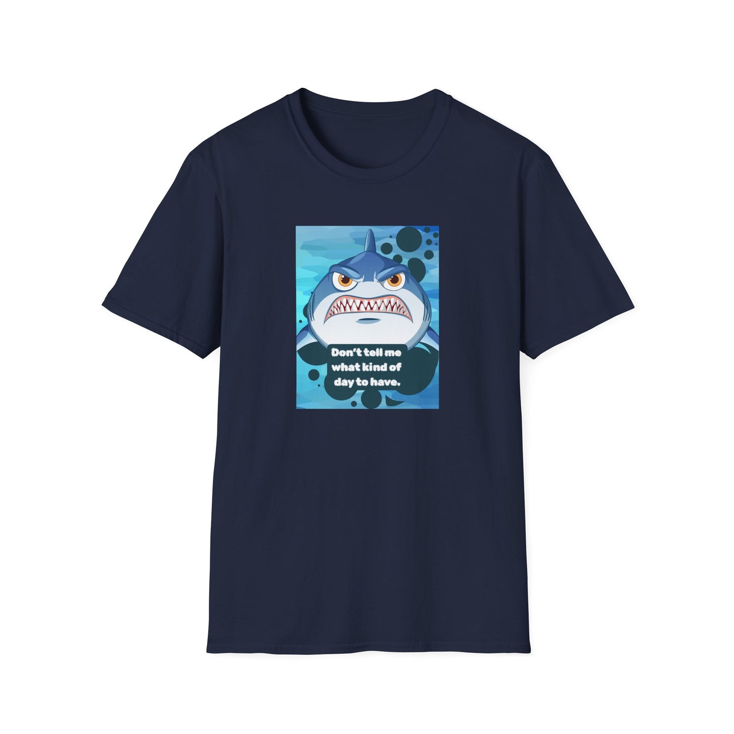 Attitude Shark Graphic Unisex T-Shirt