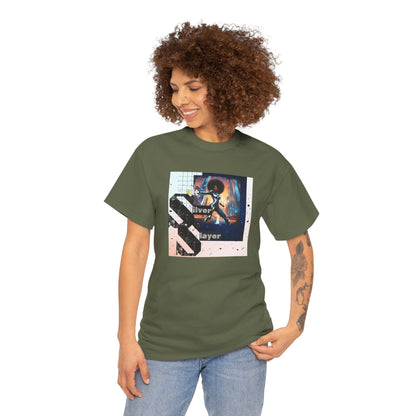 Silver Slayer Black Woman Superhero T-Shirt — Silver Costume City Graphic