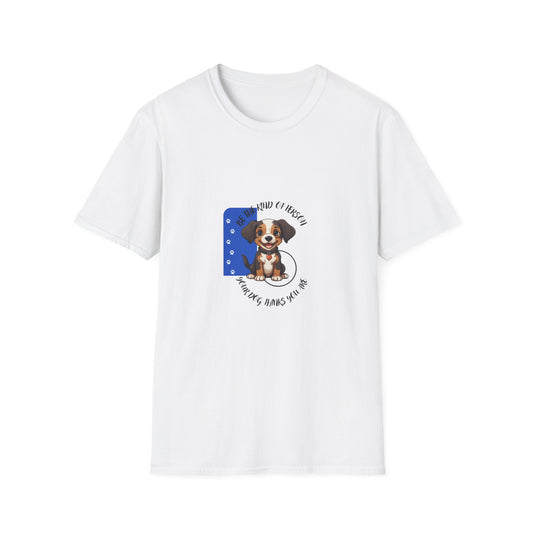 Puppy Paw Prints Unisex T-Shirt