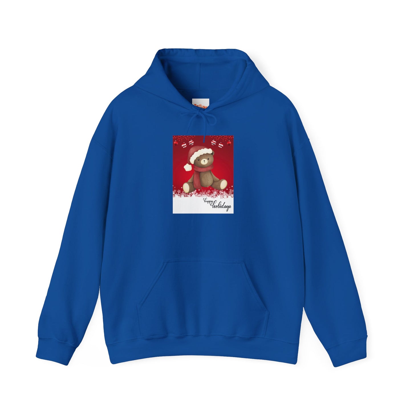 Holiday Teddy Bear Hoodie Sweatshirt