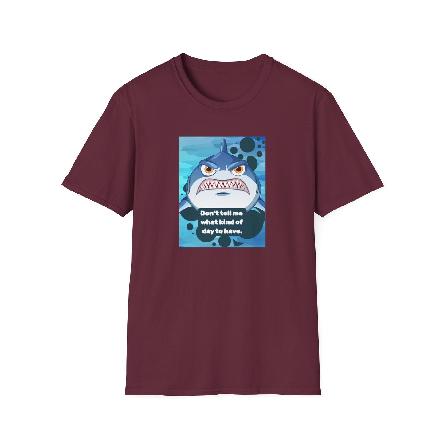 Attitude Shark Graphic Unisex T-Shirt