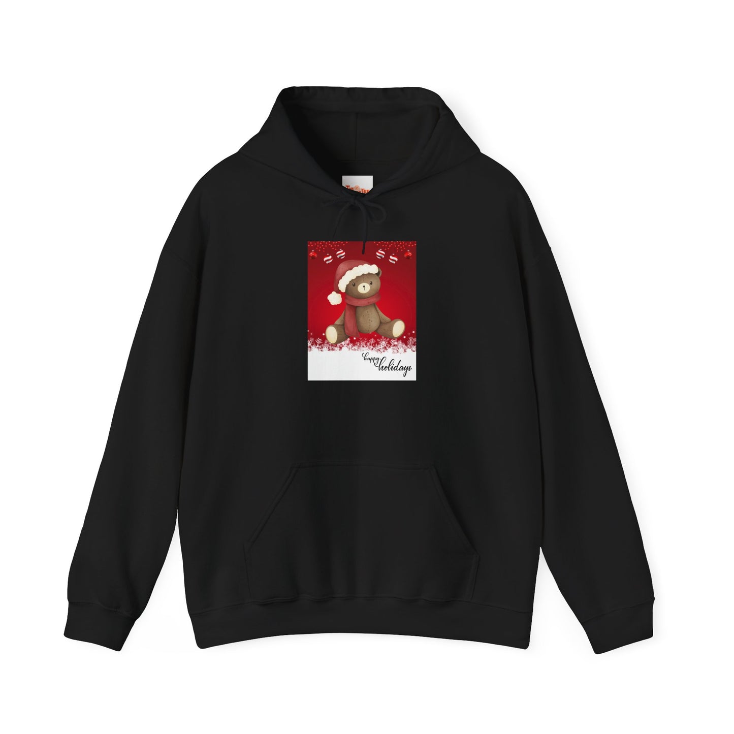 Holiday Teddy Bear Hoodie Sweatshirt