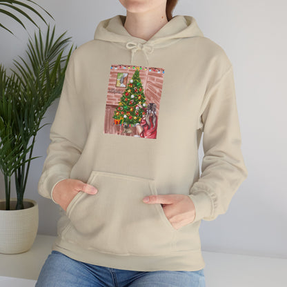 Christmas Girl Hoodie Sweatshirt - Merry Christmas Graphic