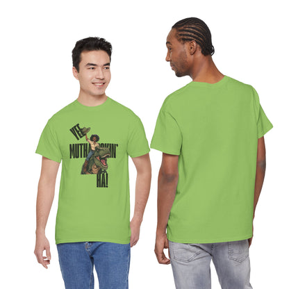 Dinosaur Rider Tee — "Yee Muthafuckin' Ha!" Graphic T-Shirt