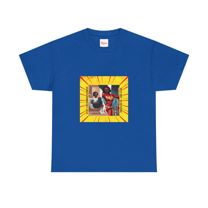 Superhero Day and Night Unisex Tee