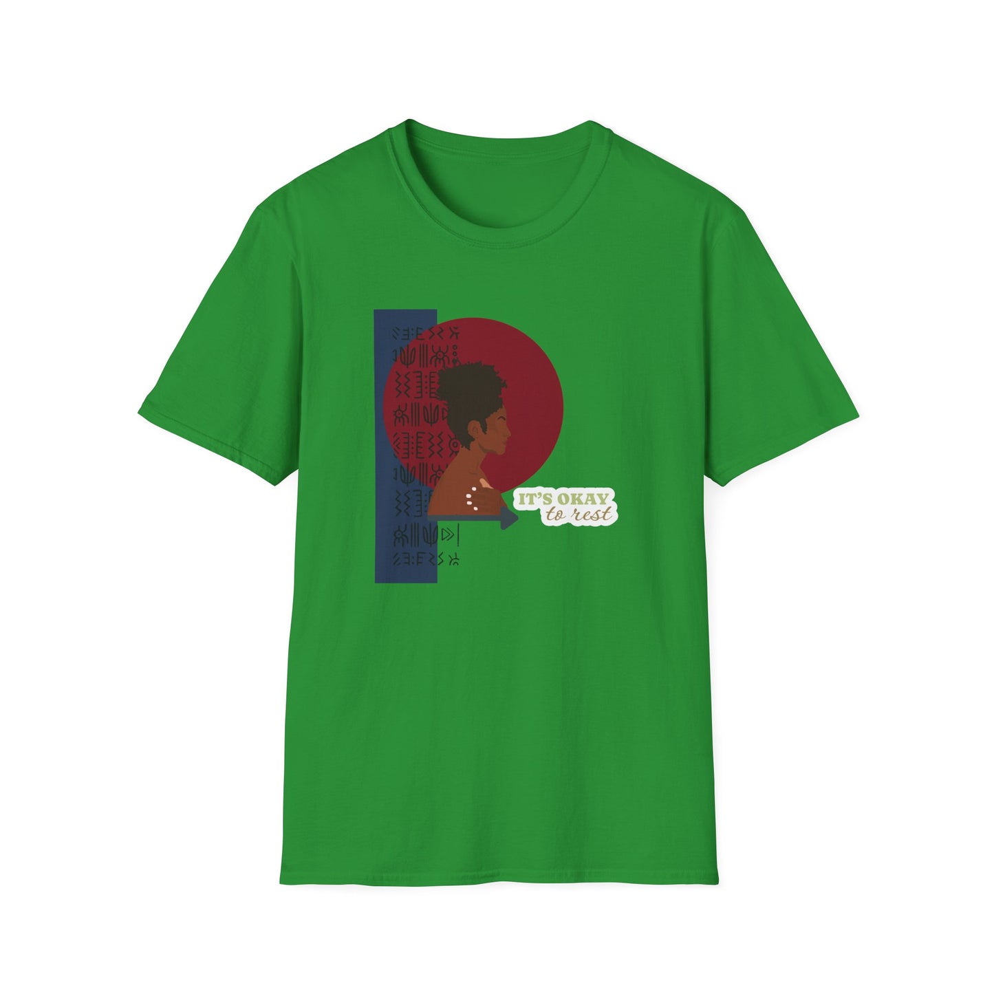 Rest Black Woman Graphic Tee