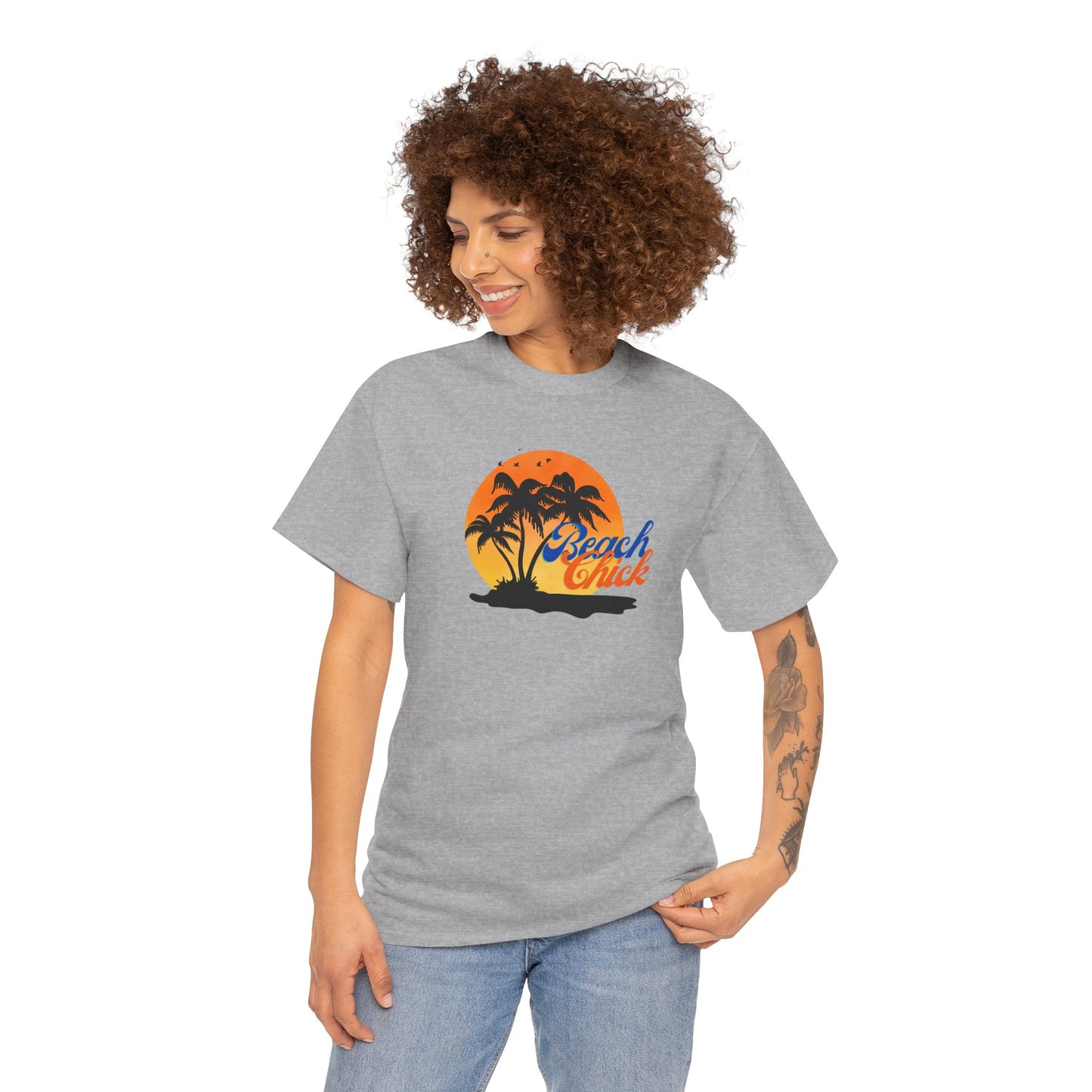 Beach Chick Tee - Unisex Heavy Cotton