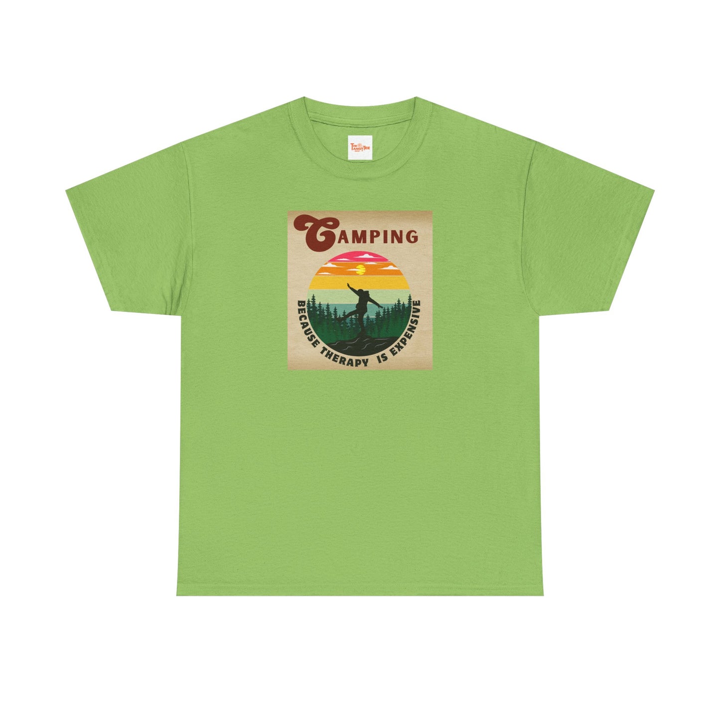 Camping Sunset Tee
