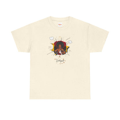 Scorpio Black Woman Zodiac T-Shirt — Scorpio Traits Graphic Tee